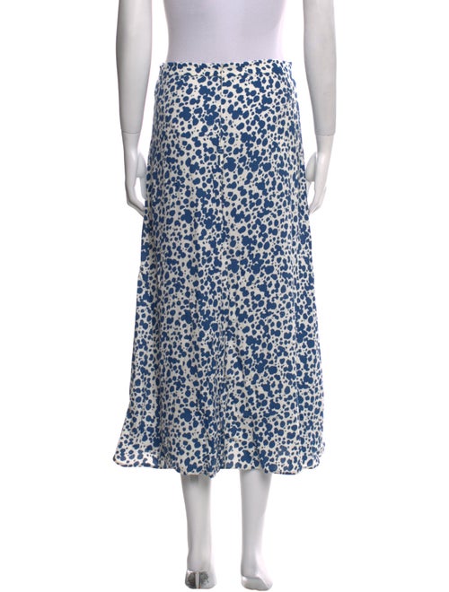 Reformation Polka Dot Print Midi Length Skirt
