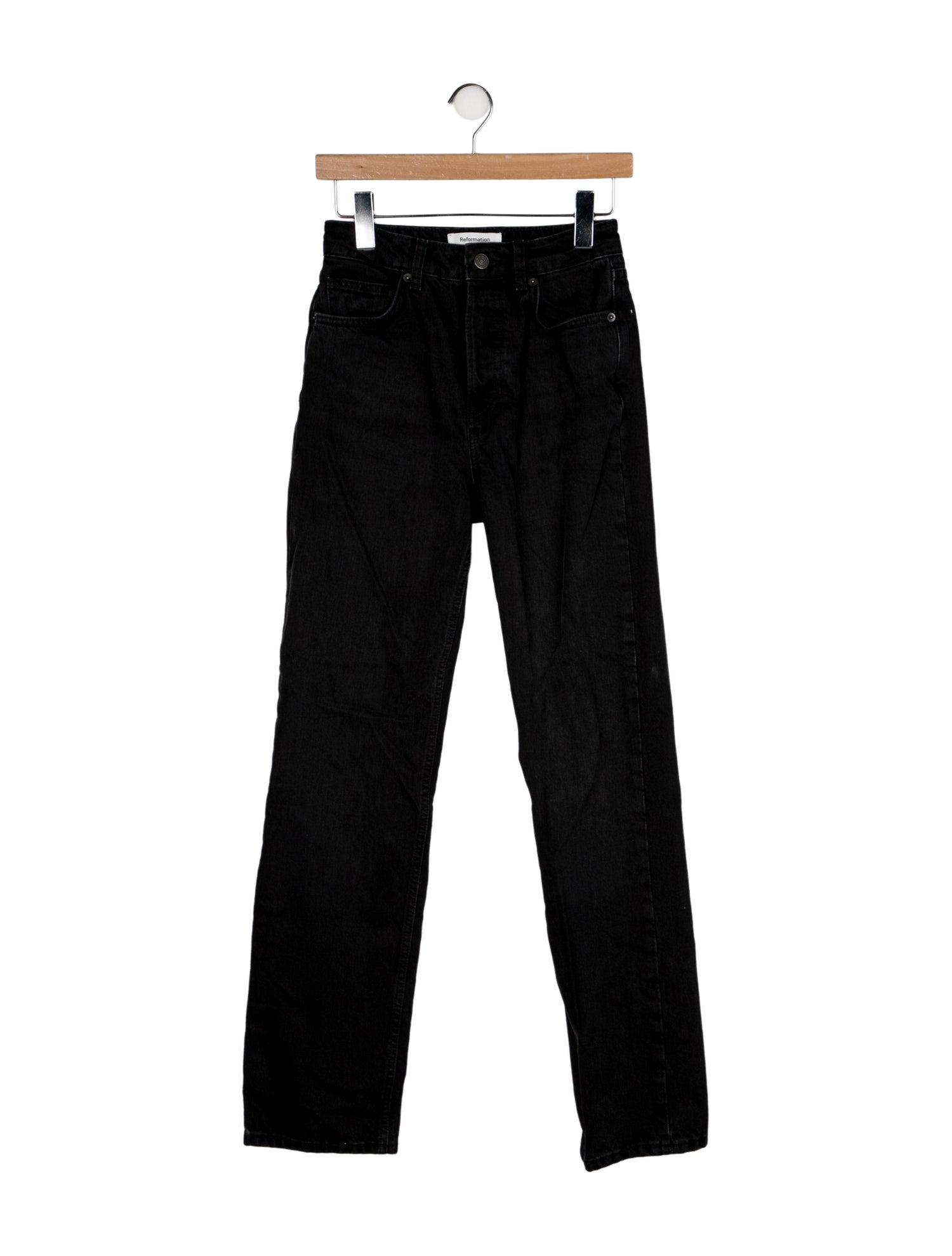 Reformation High-Rise Straight Leg Jeans