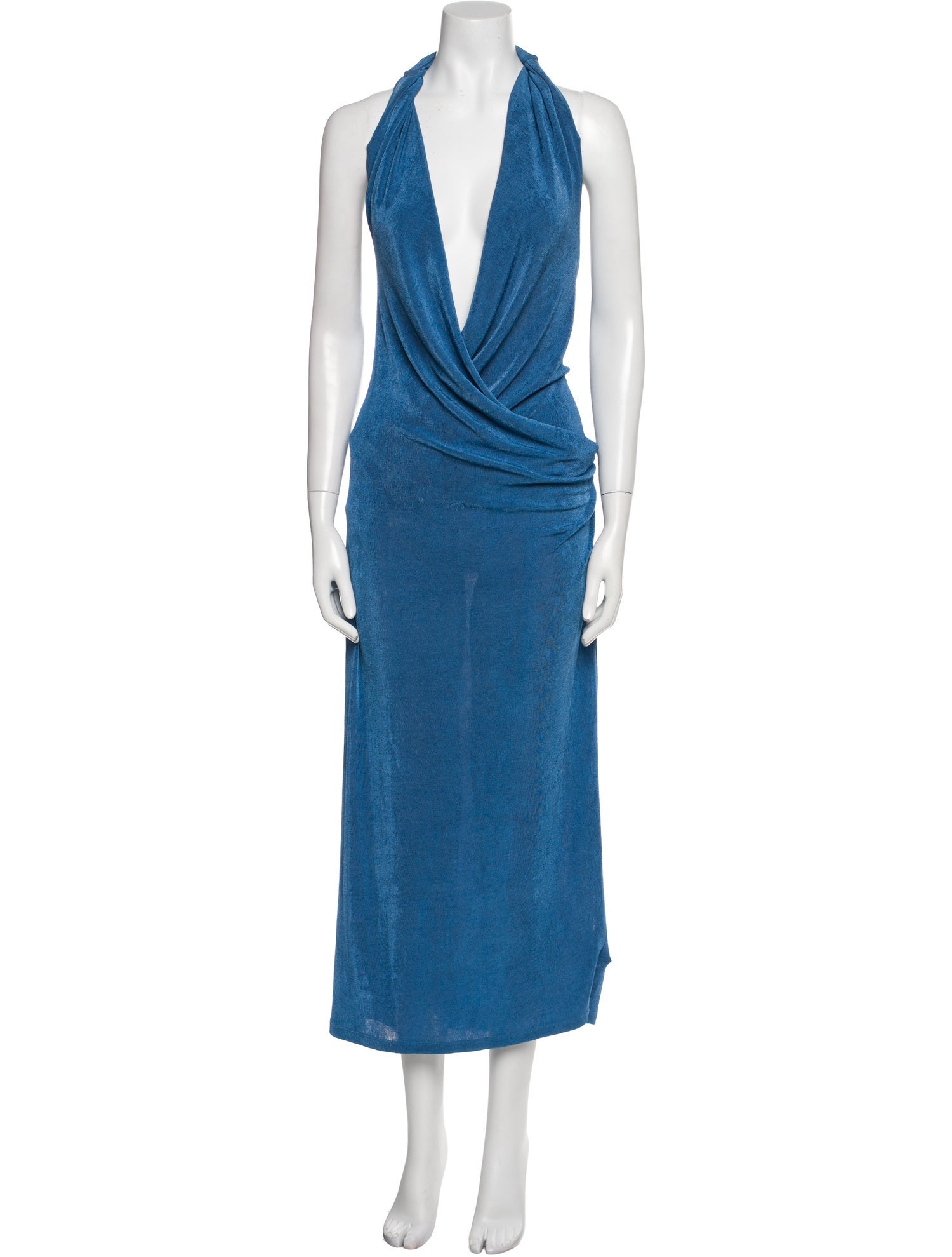 Reformation Halterneck Long Dress