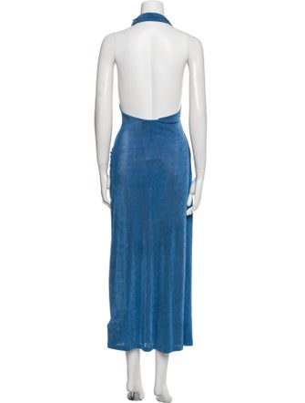 Reformation Halterneck Long Dress