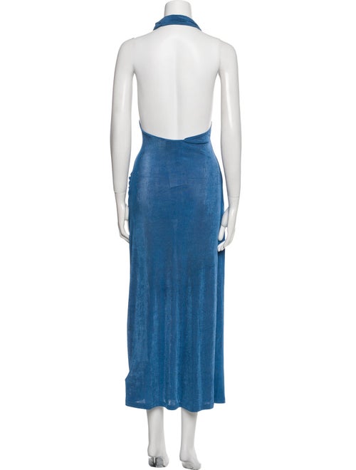 Reformation Halterneck Long Dress