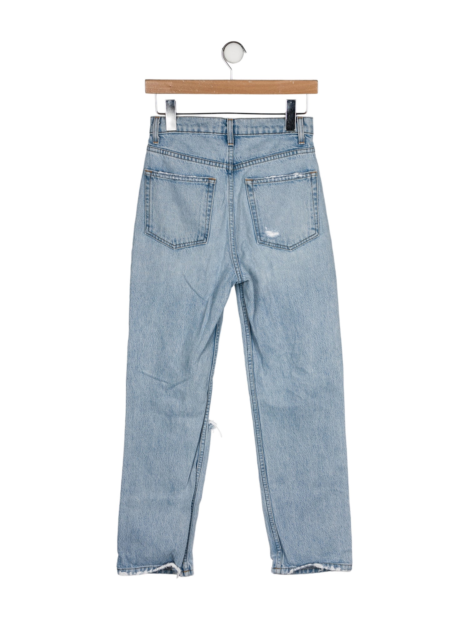 Reformation High-Rise Straight Leg Jeans