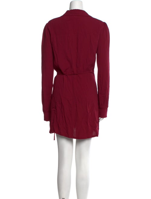 Reformation V-Neck Mini Dress