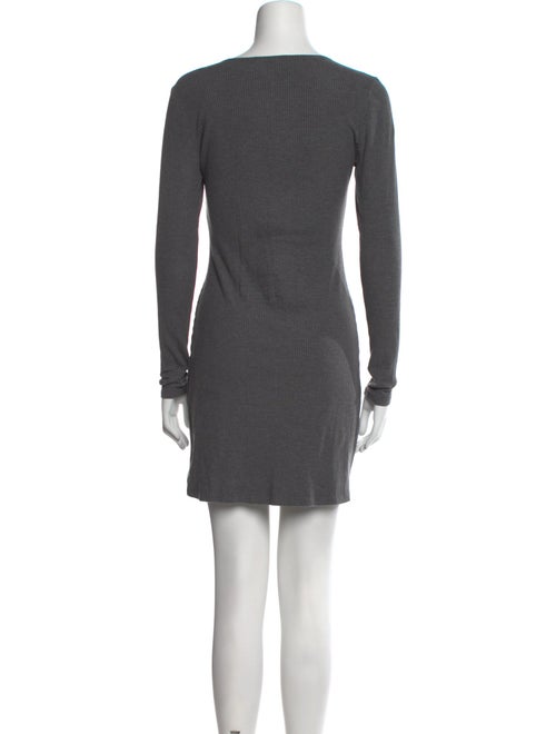 Reformation Scoop Neck Mini Dress