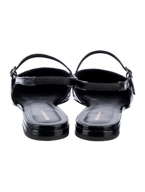 Reformation Patent Leather Slingback Flats