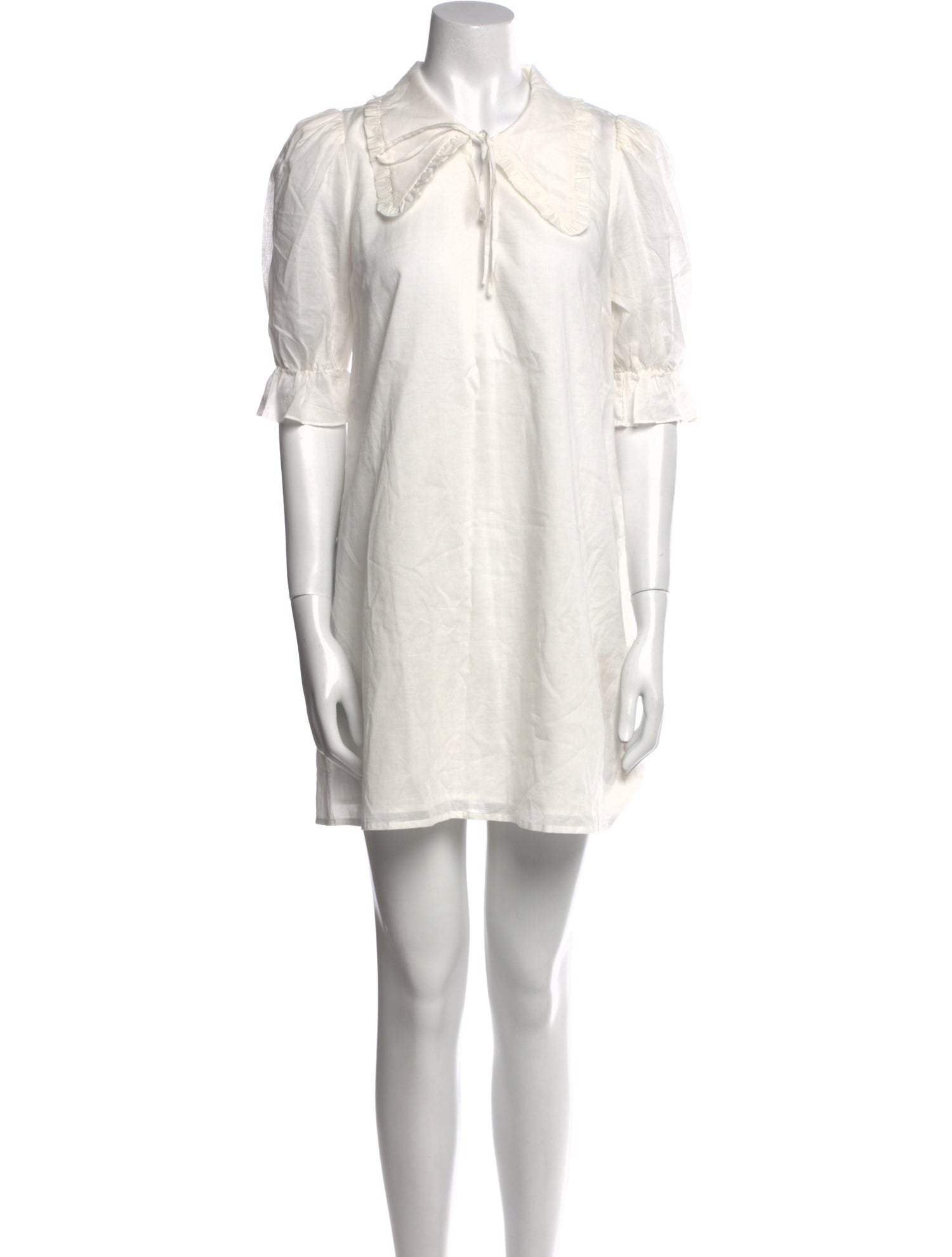 Reformation Mock Neck Mini Dress