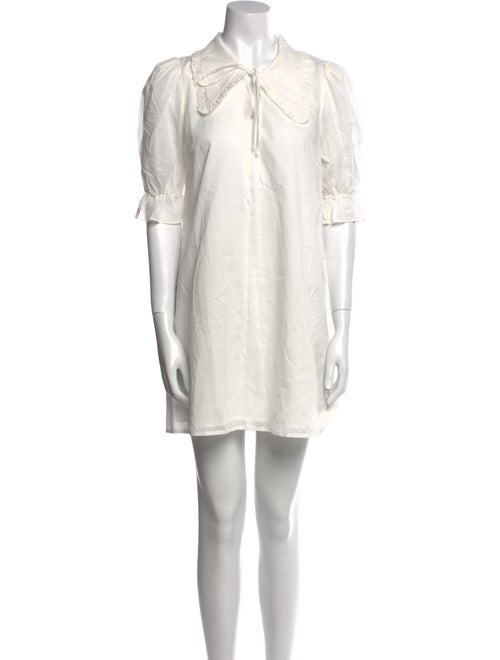 Reformation Mock Neck Mini Dress