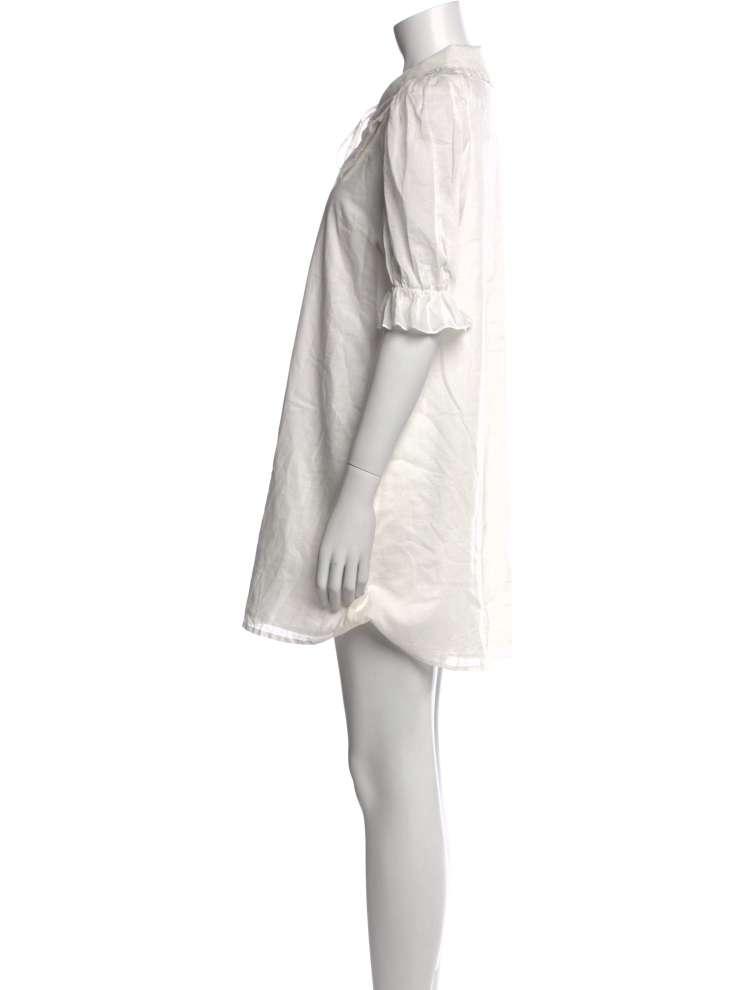 Reformation Mock Neck Mini Dress