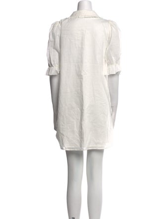 Reformation Mock Neck Mini Dress