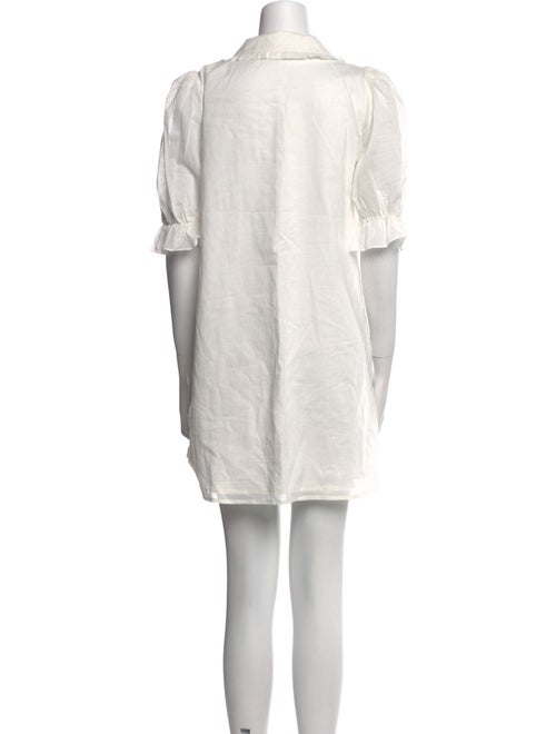 Reformation Mock Neck Mini Dress