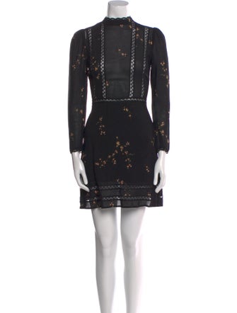 Reformation Printed Mini Dress