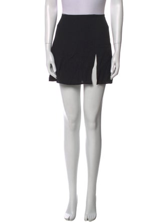 Reformation Cutout Accent Mini Skirt