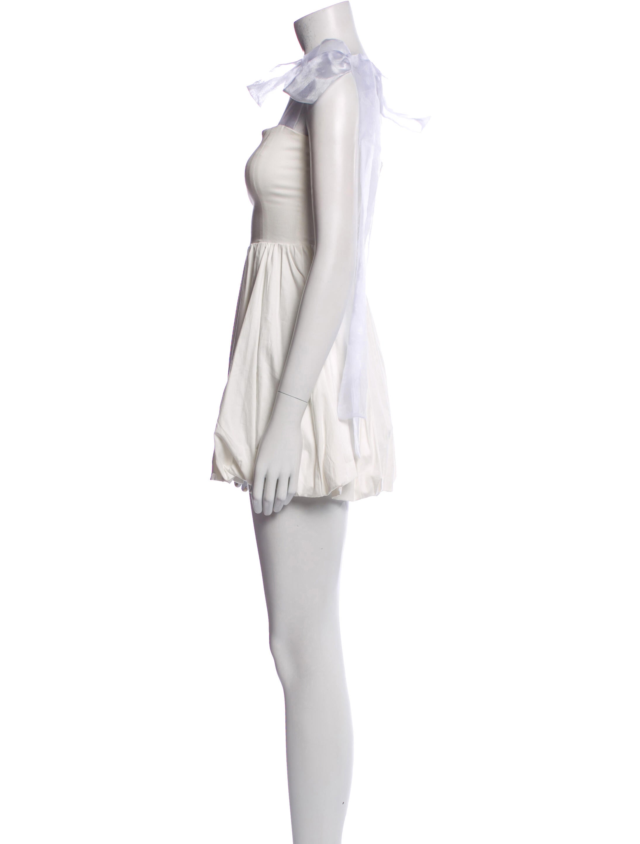 Reformation Square Neckline Mini Dress