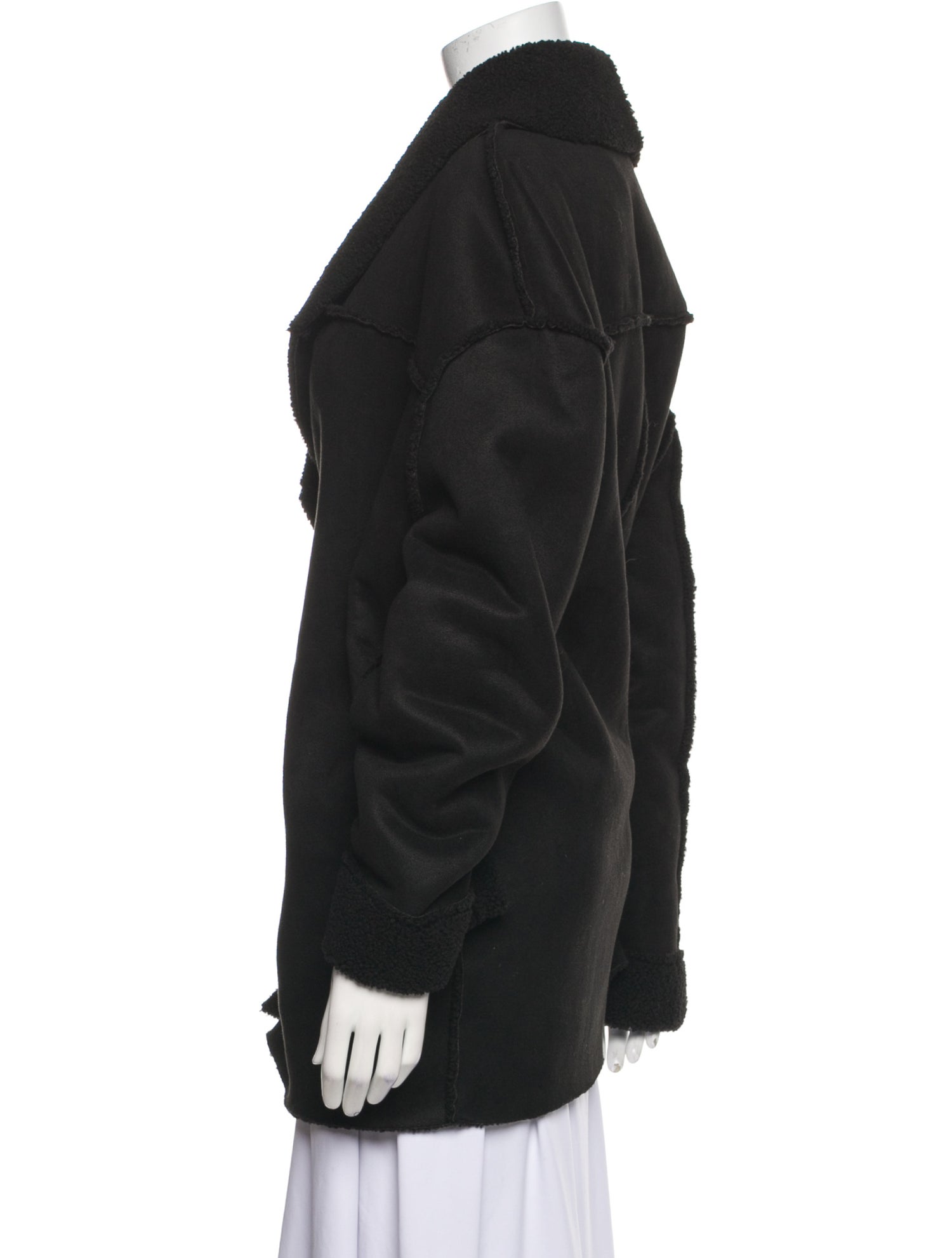 Reformation Faux Fur Coat