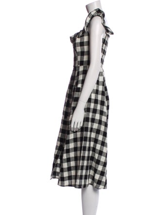 Reformation Linen Midi Length Dress