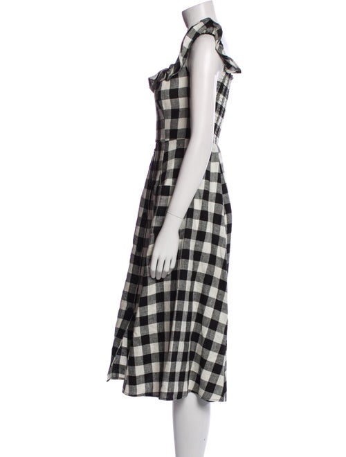 Reformation Linen Midi Length Dress