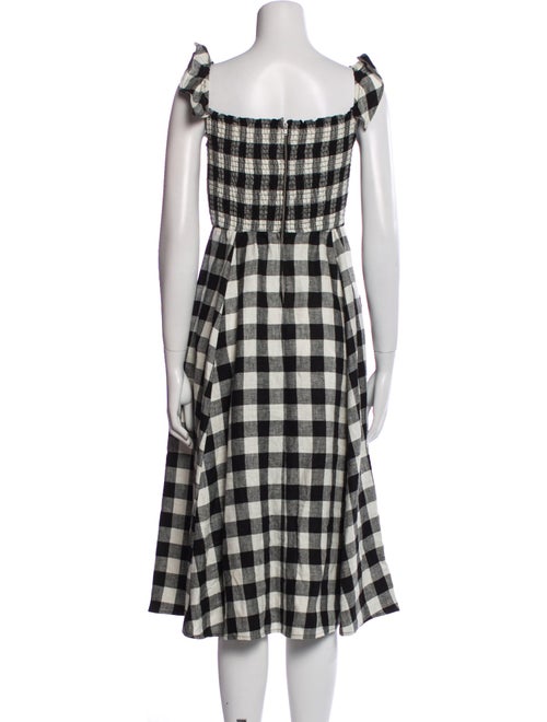 Reformation Linen Midi Length Dress