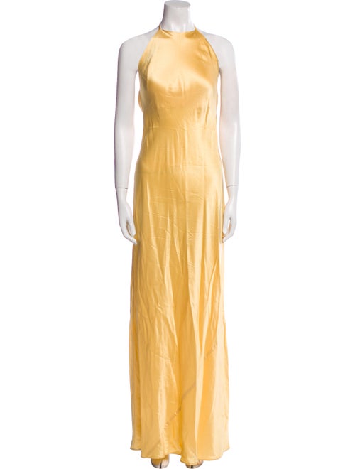 Reformation Silk Long Dress