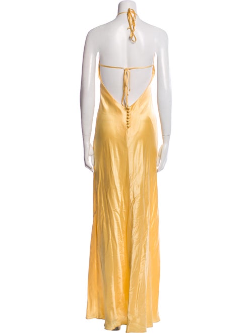 Reformation Silk Long Dress