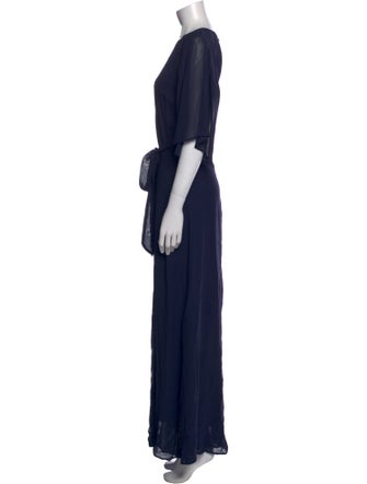 Reformation Crew Neck Long Dress