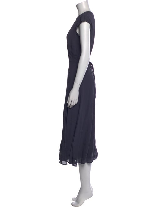 Reformation V-Neck Long Dress