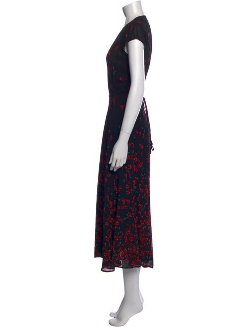 Reformation Floral Print Long Dress