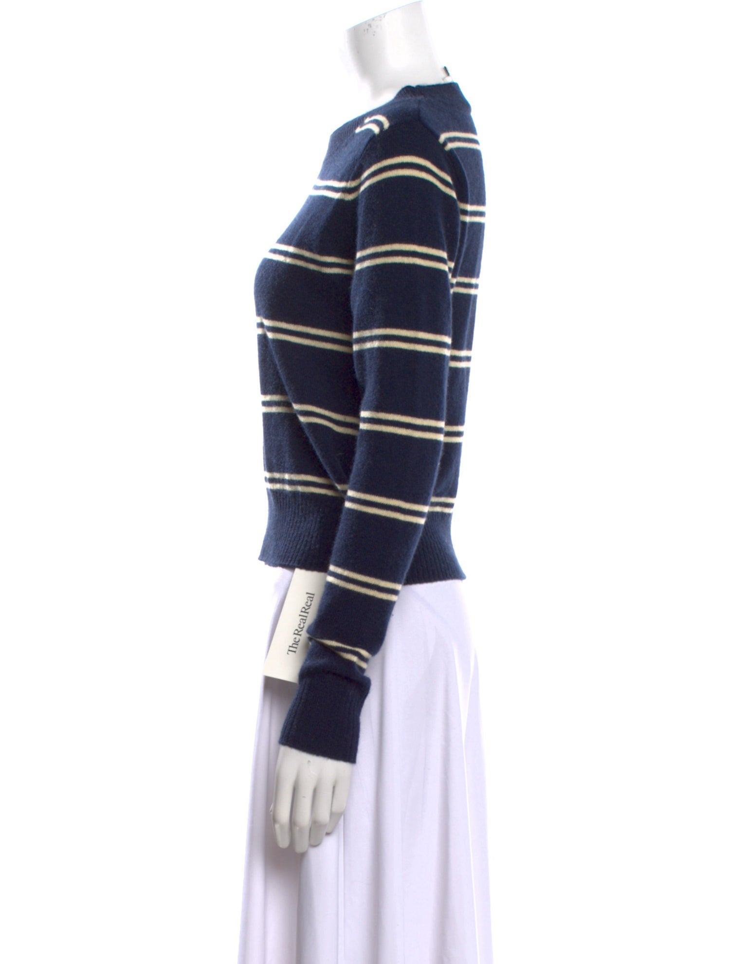 Reformation Cashmere Striped Sweater