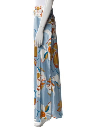 Reformation Silk Long Skirt
