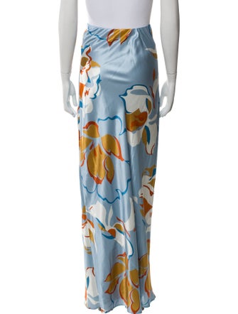Reformation Silk Long Skirt