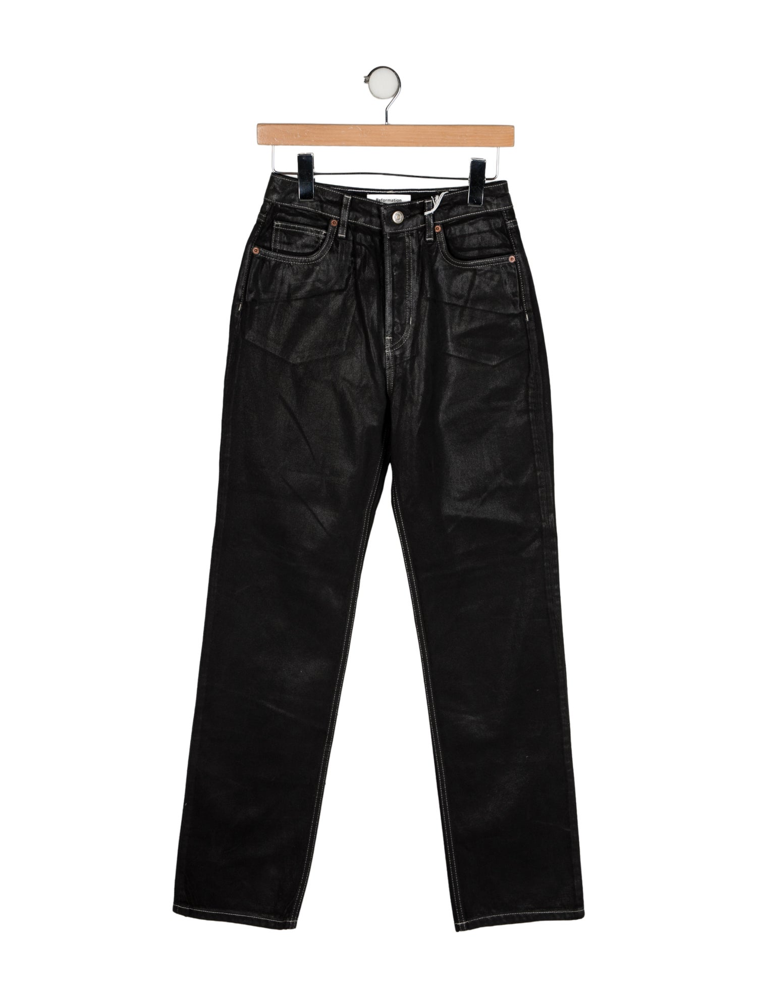Reformation High-Rise Straight Leg Jeans w/ Tags