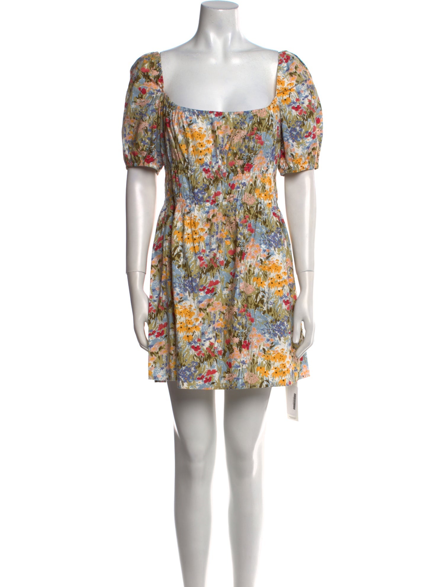 Reformation Floral Print Mini Dress