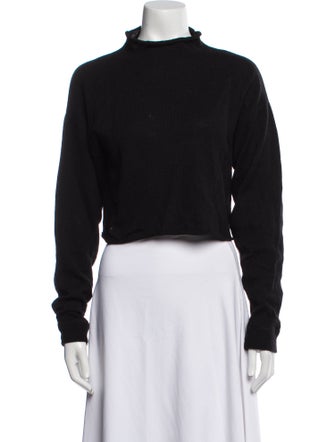 Reformation Cashmere Mock Neck Sweater