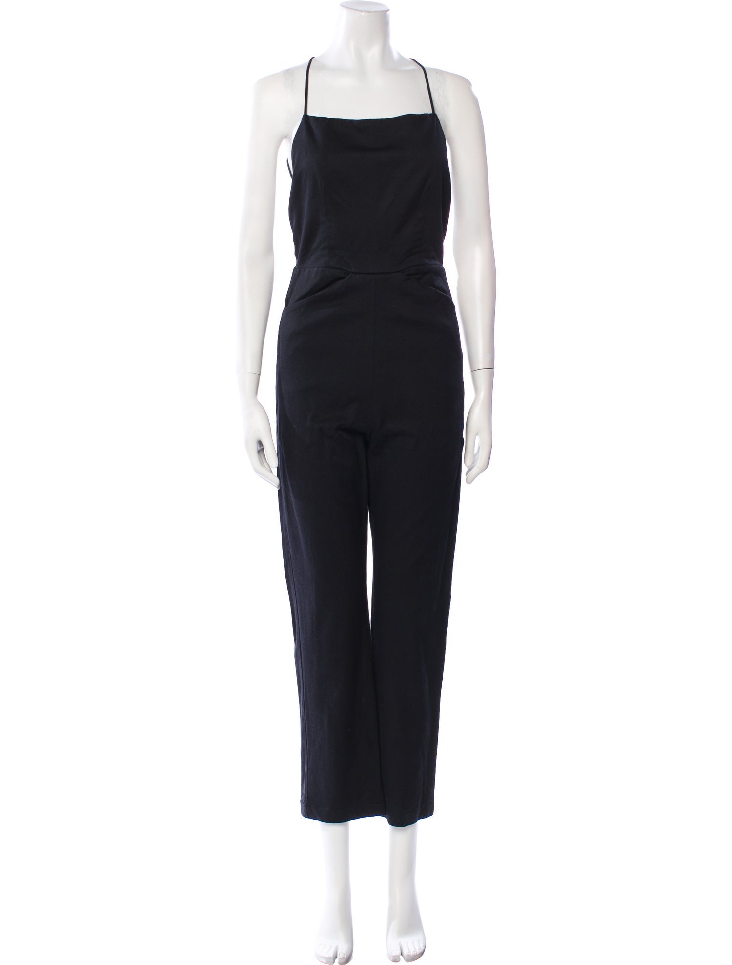 Reformation Square Neckline Jumpsuit