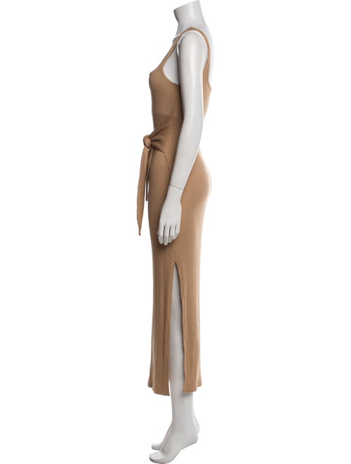 Reformation Square Neckline Long Dress