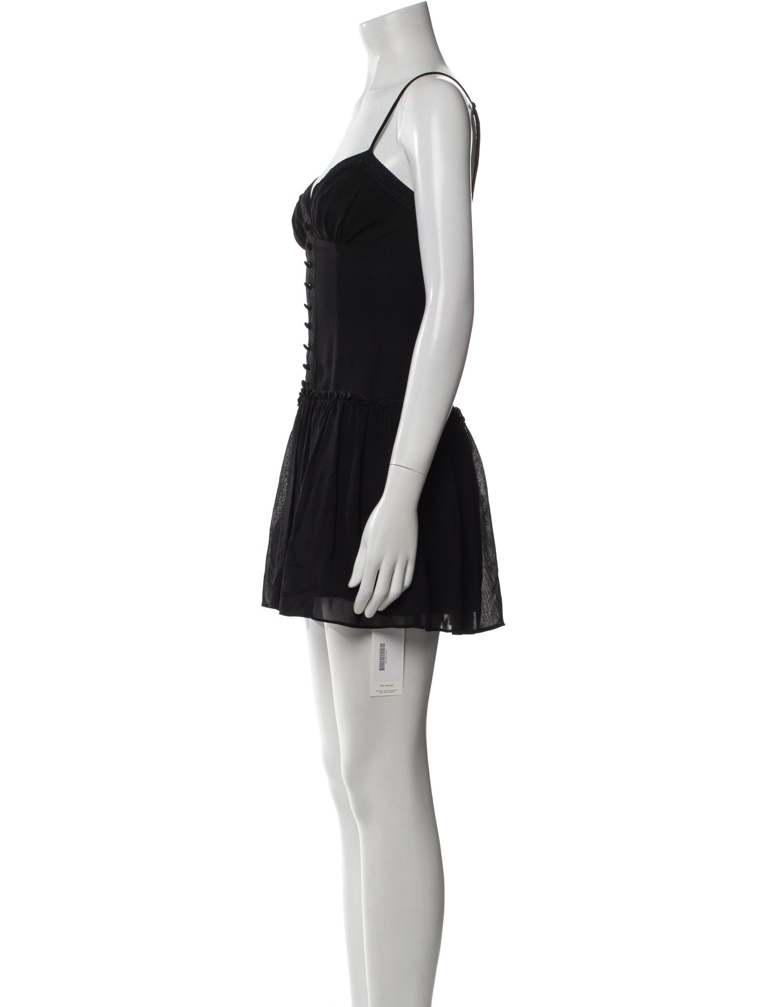 Reformation V-Neck Mini Dress