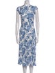 Reformation Floral Print Long Dress