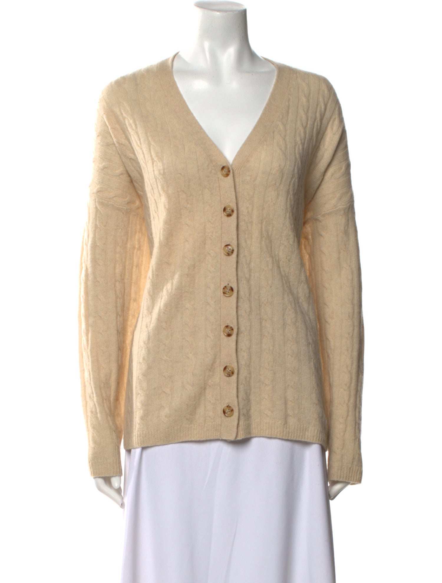 Reformation Cashmere V-Neck Sweater