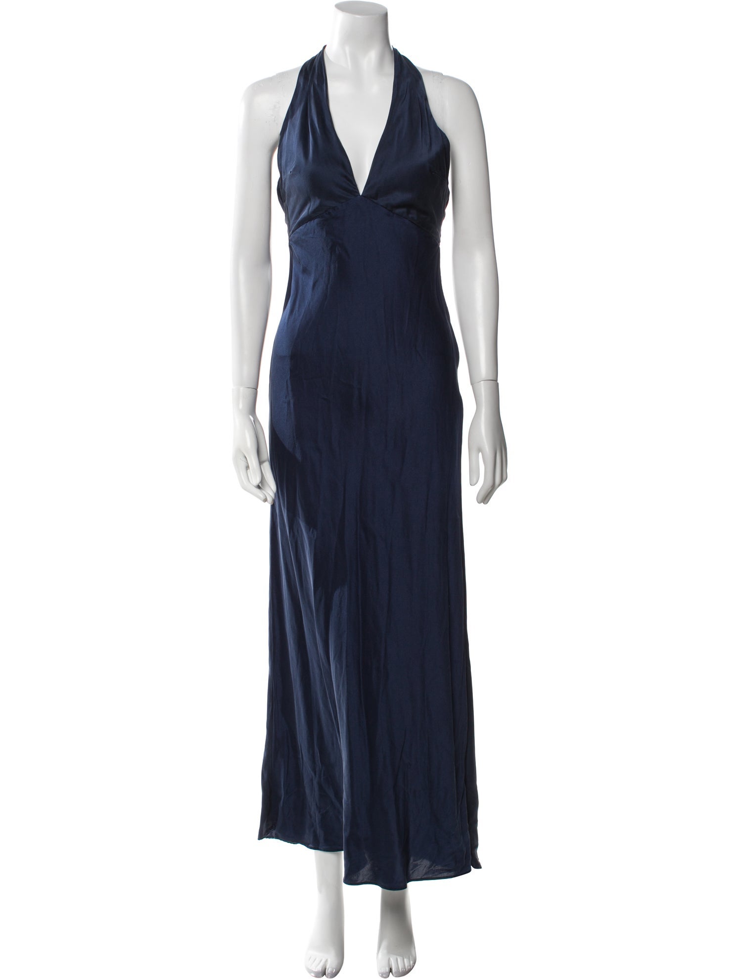 Reformation Silk Long Dress