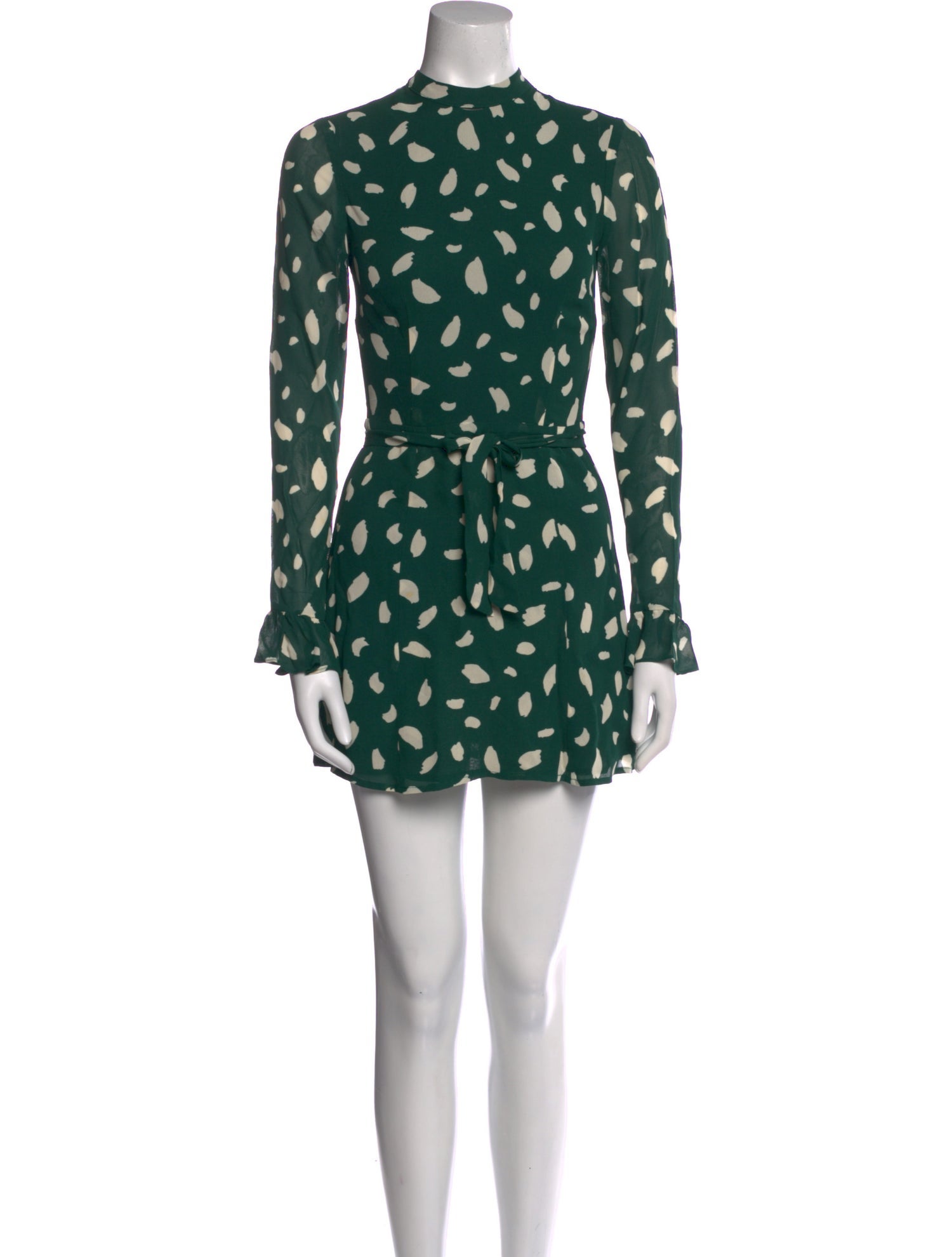 Reformation Printed Mini Dress