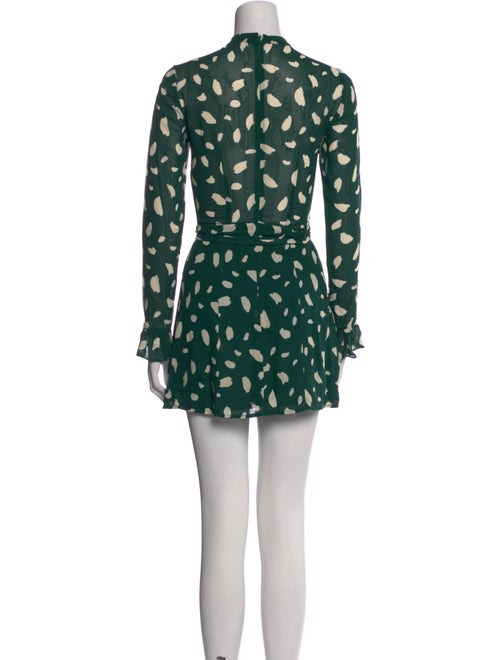 Reformation Printed Mini Dress
