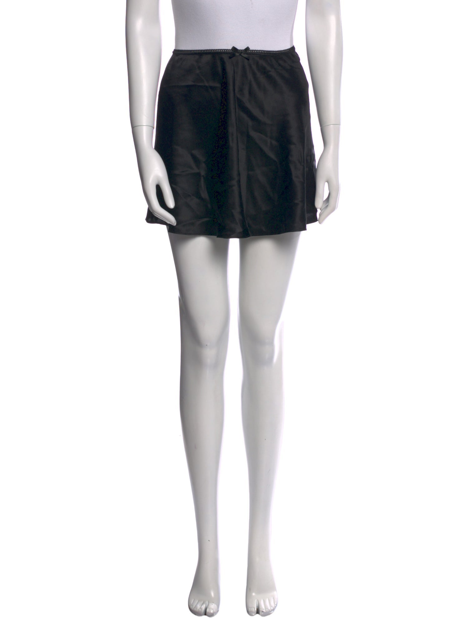 Reformation Silk Mini Skirt