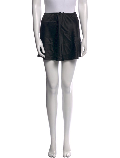 Reformation Silk Mini Skirt