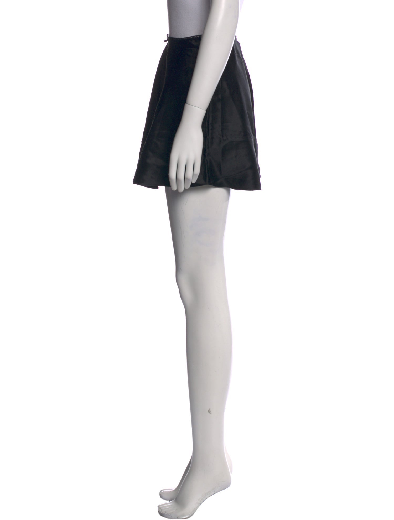 Reformation Silk Mini Skirt