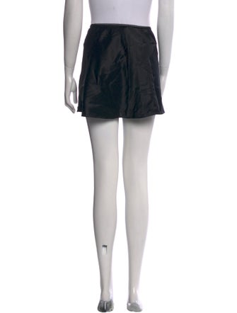 Reformation Silk Mini Skirt