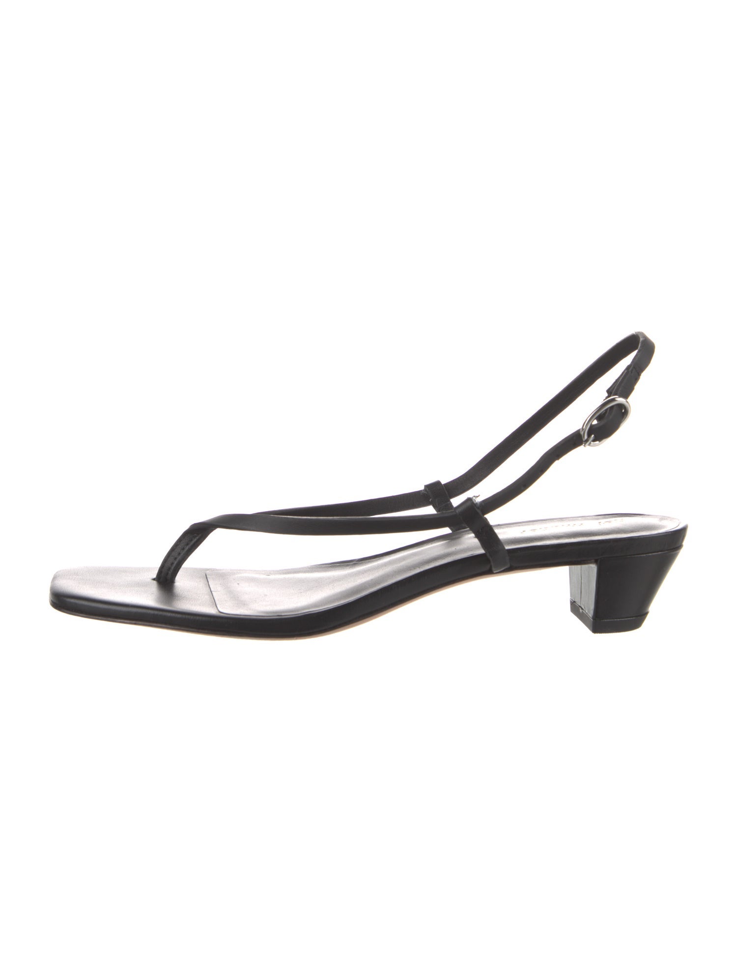 Reformation Leather Slingback Sandals