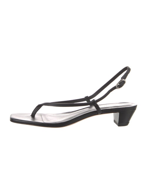 Reformation Leather Slingback Sandals