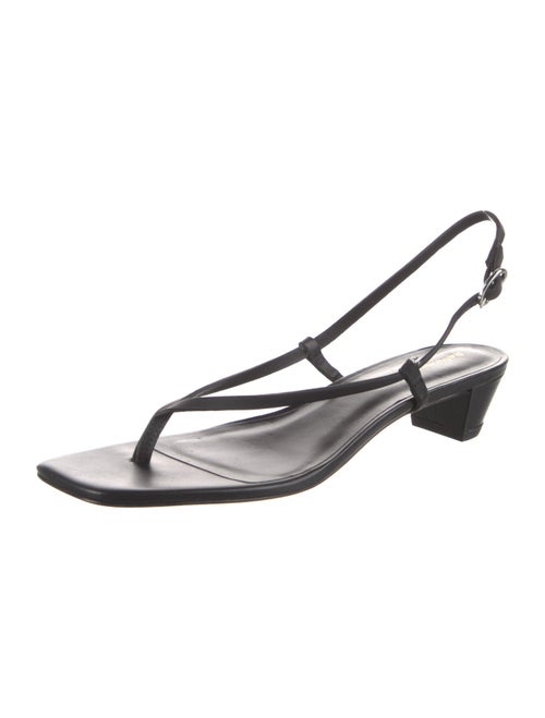 Reformation Leather Slingback Sandals