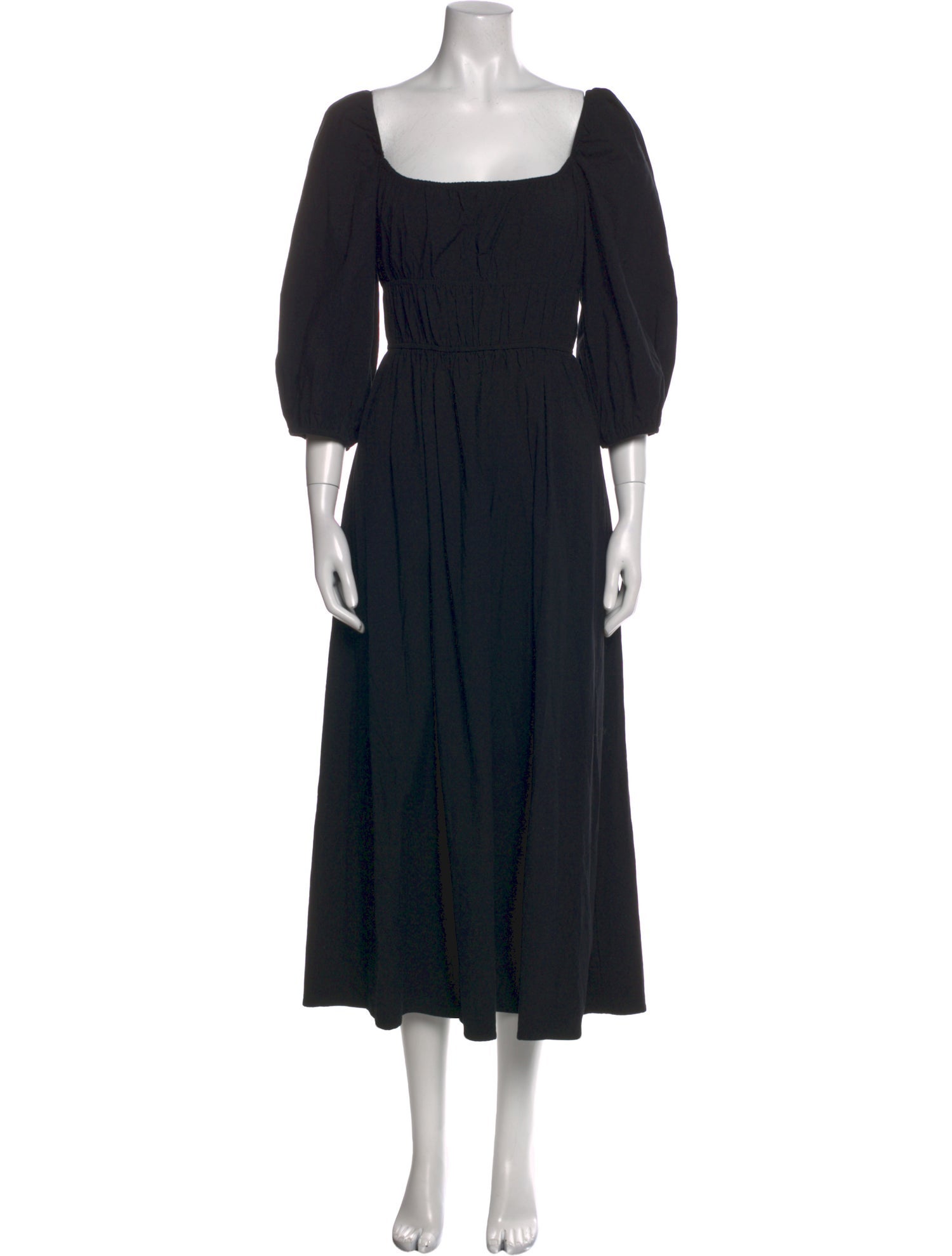 Reformation Square Neckline Long Dress