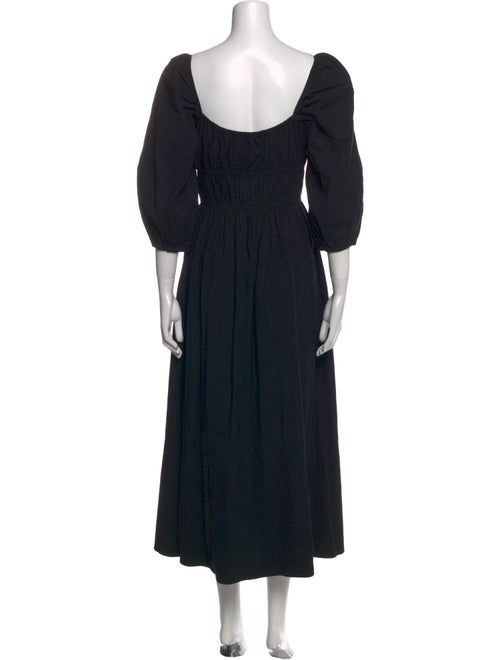 Reformation Square Neckline Long Dress