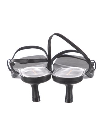 Reformation Leather Slingback Sandals